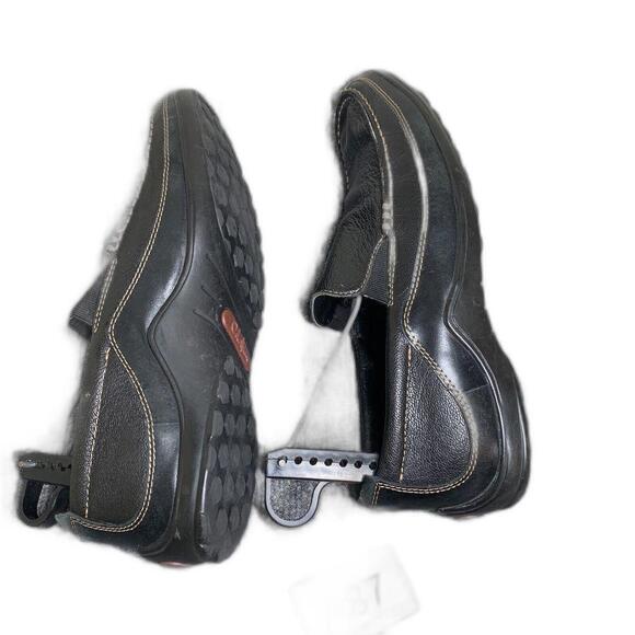 Cole Haan C03557 Tucker Venetian Men Black Driving Leather Slip On Size 8W - Picture 5 of 10